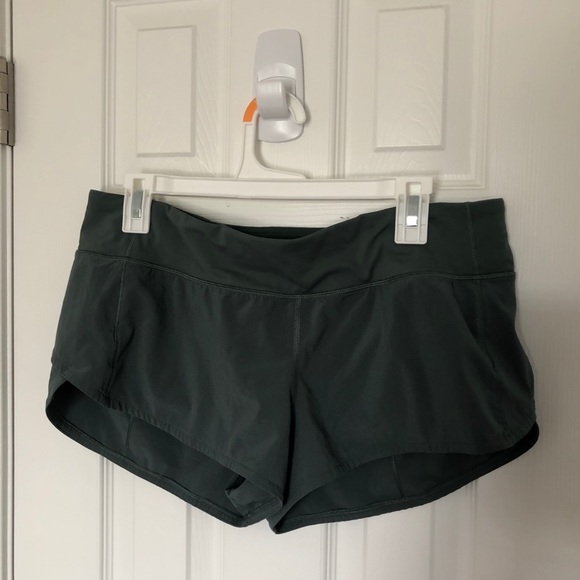Green Lululemon shorts - Picture 1 of 2
